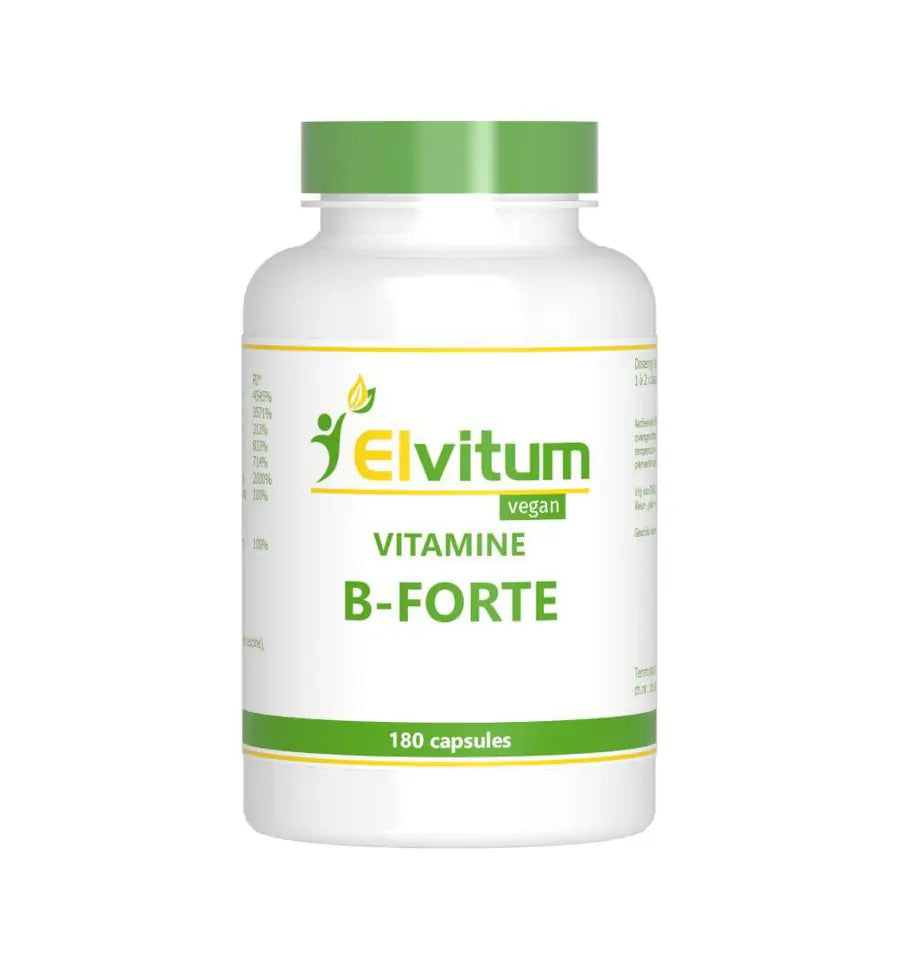 Elvitum Vitamine B-forte gistvrij 180 vcaps