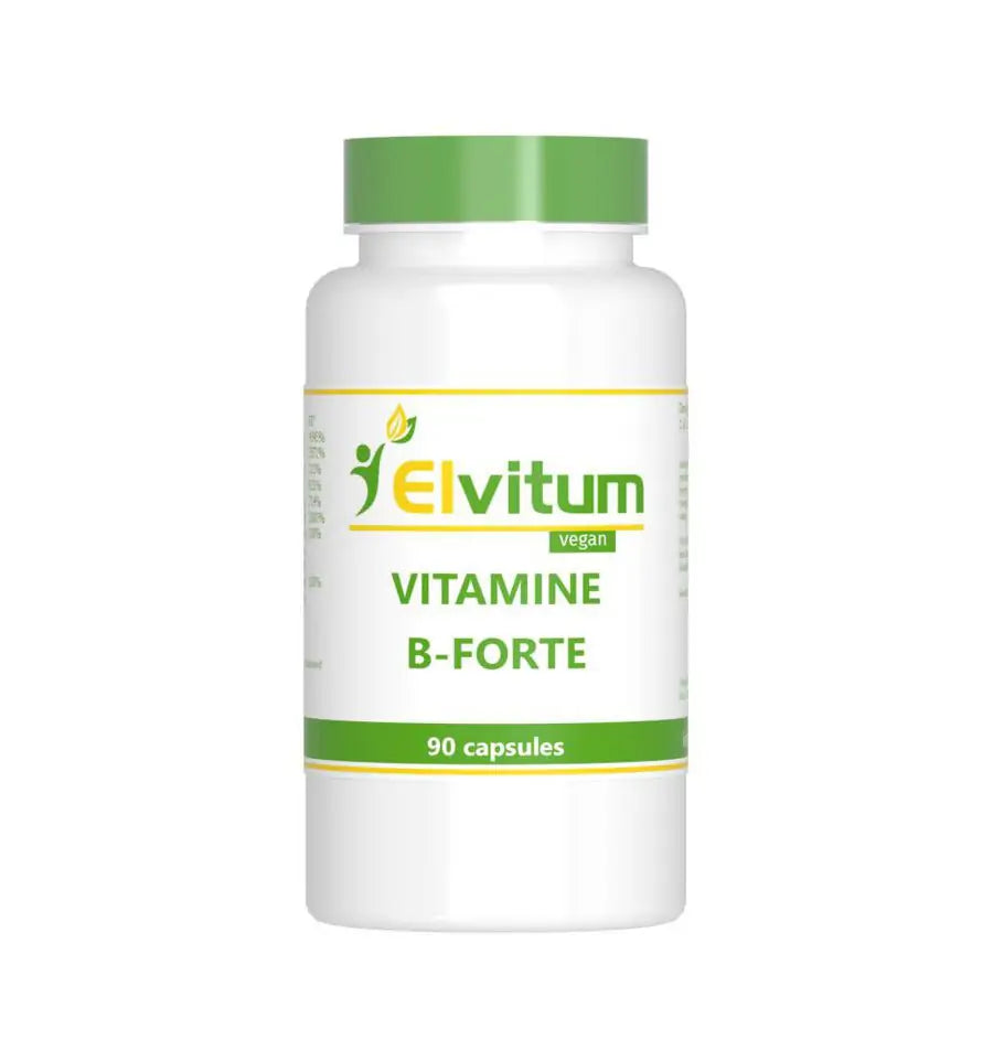 Elvitum Vitamine B-forte gistvrij 90 vcaps
