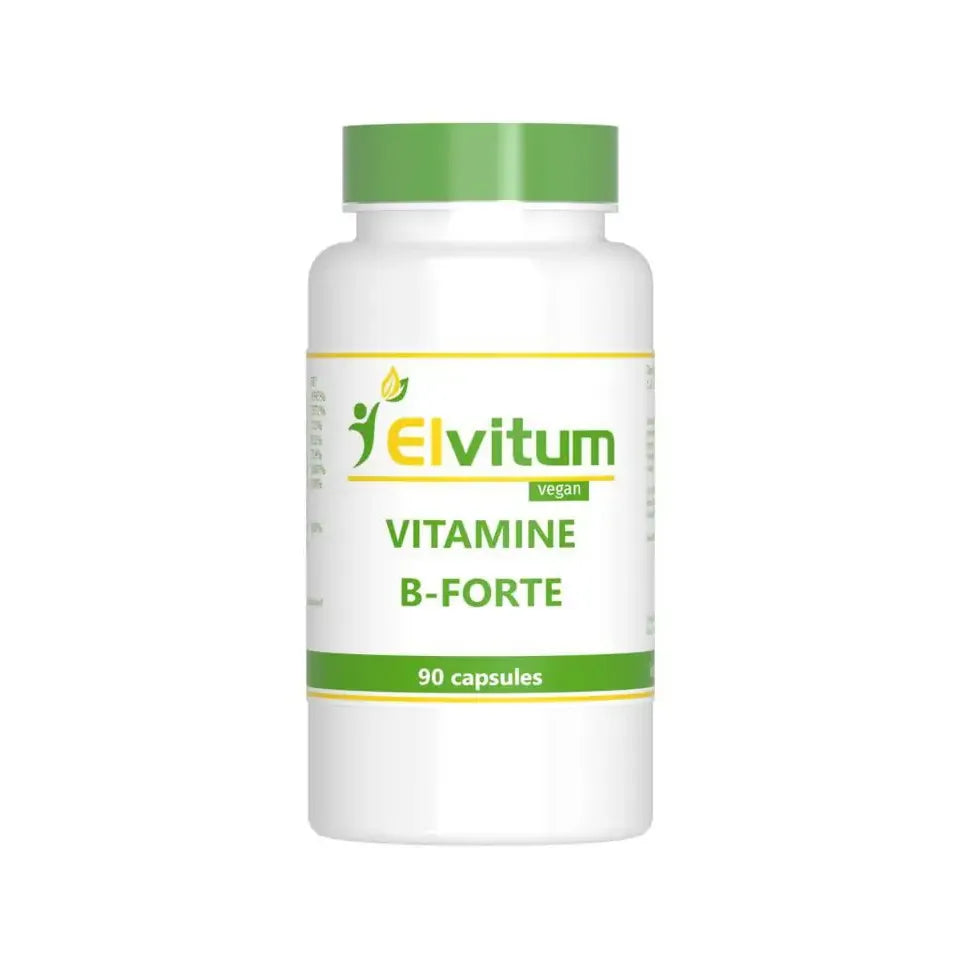Elvitum Vitamine B-forte gistvrij 90 vcaps
