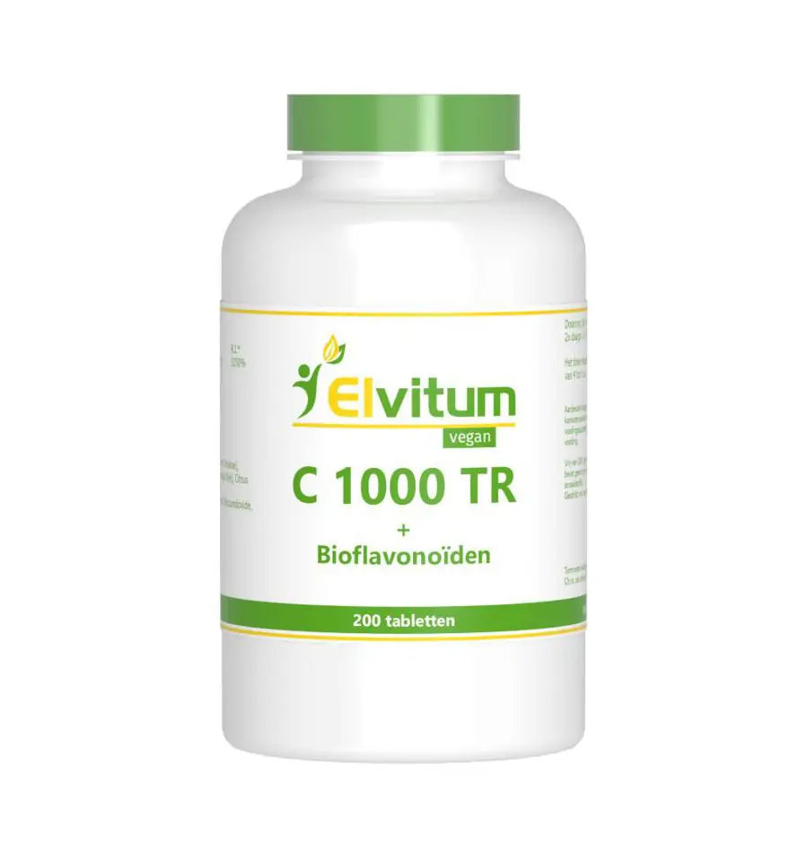 Elvitum Vitamine C1000 time released 200 tabletten