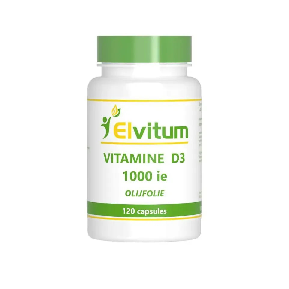Elvitum Vitamine D3 25 mcg 120 capsules
