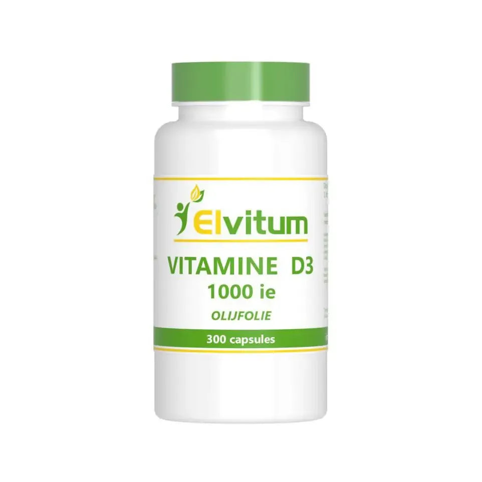 Elvitum Vitamine D3 25 mcg 300 capsules