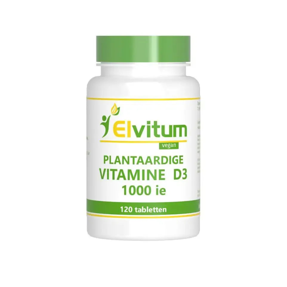 Elvitum Vitamine D3 25 mcg vegan 120 tabletten