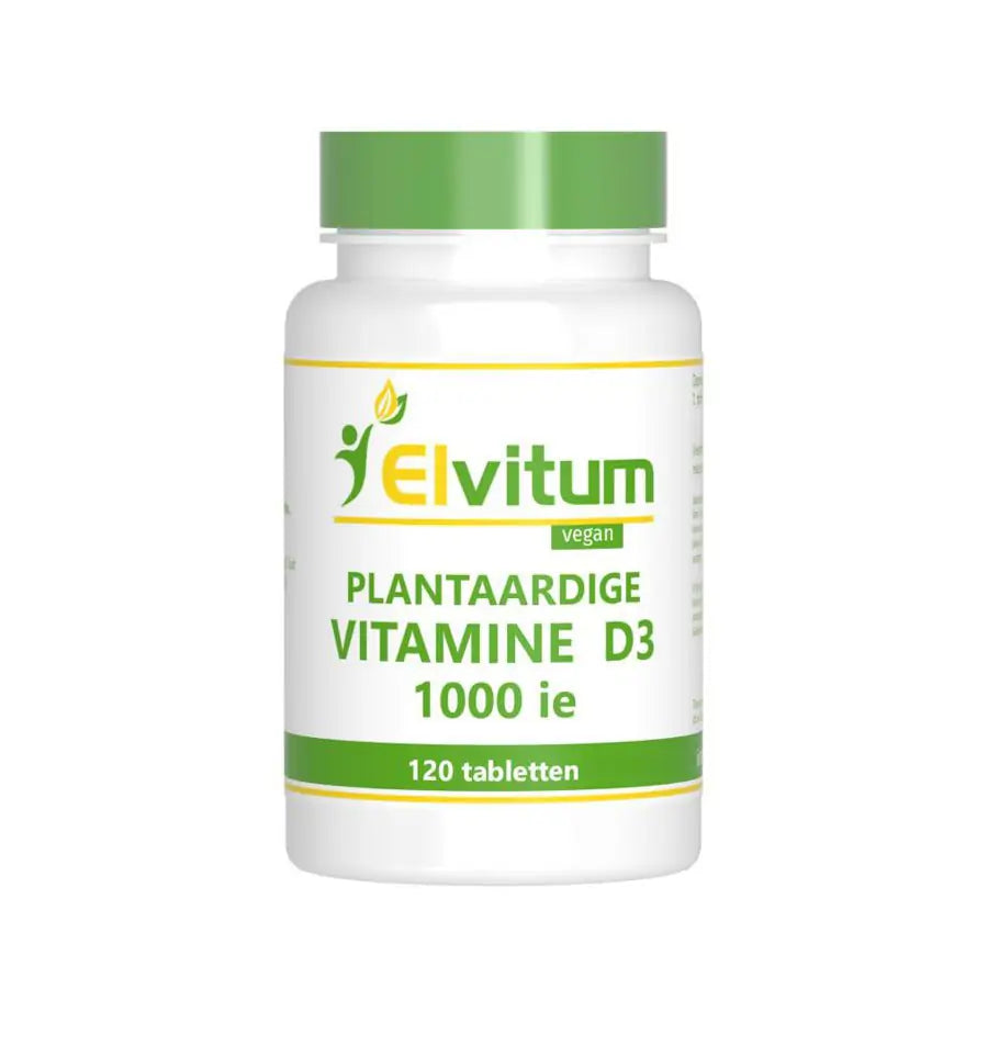 Elvitum Vitamine D3 25 mcg vegan 120 tabletten