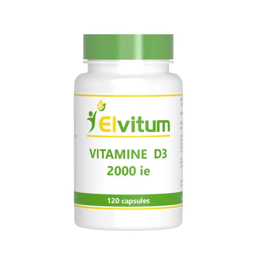 Elvitum Vitamine D3 50 mcg 50 mcg 120 capsules