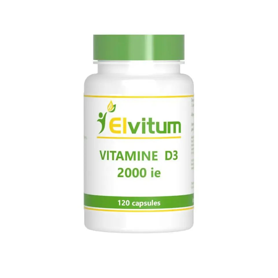 Elvitum Vitamine D3 50 mcg 50 mcg 120 capsules