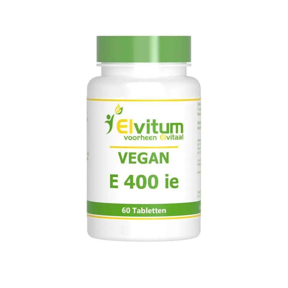 Elvitum Vitamine E400 vegan 60 tabletten