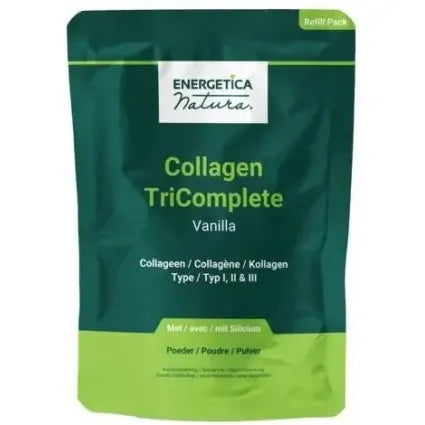 Energetica Natura Collagen tricomplete vanilla refill pack 400 gram