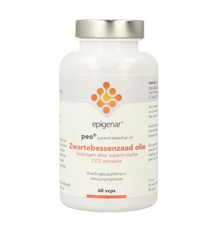 Epigenar Zwarte bessenzaadolie (parent oil) 60 vcaps