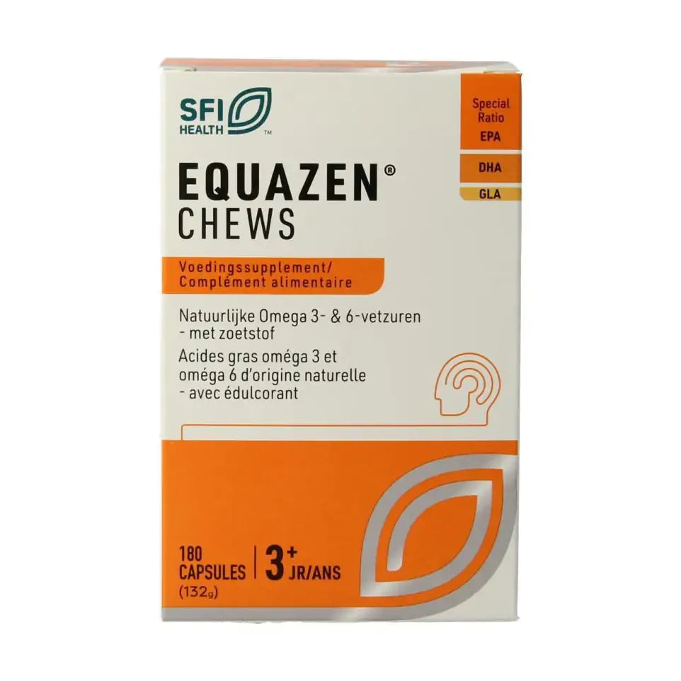 Equazen Eye q chews omega 3- & 6-vetzuren 180 capsules
