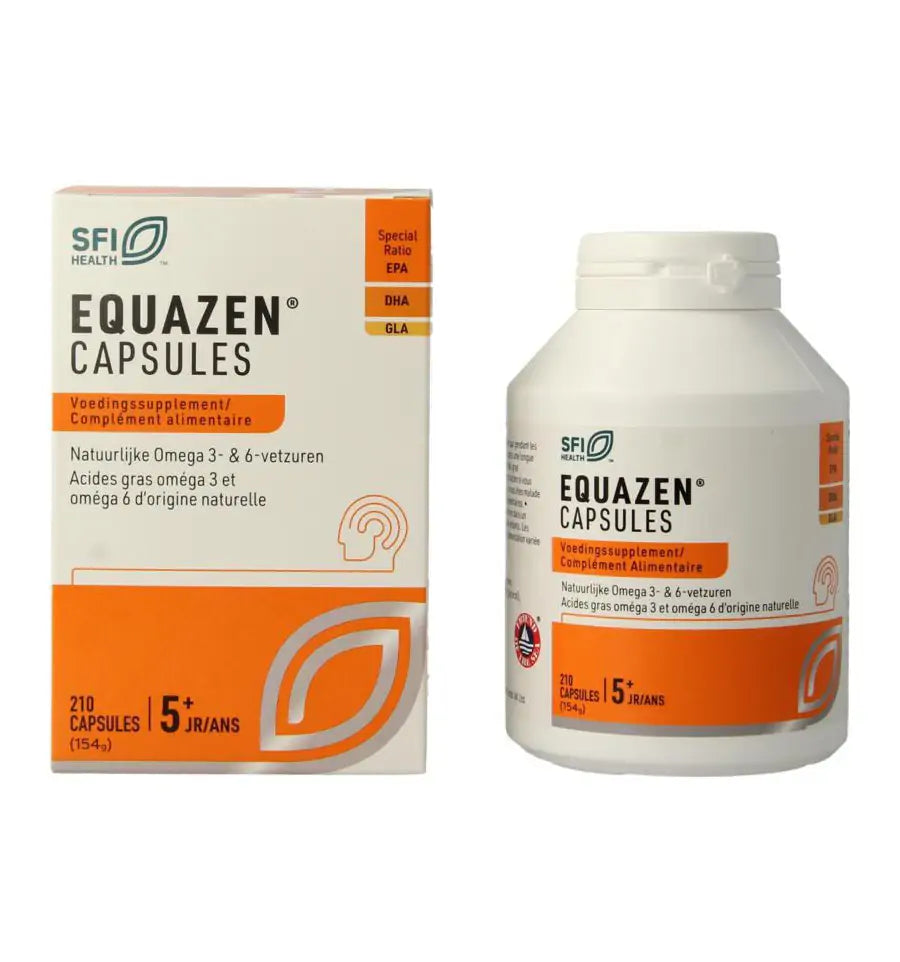 Equazen Eye q capsules omega 3- & 6-vetzuren 210 softgels