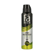 FA Men deodorant spray sport double power boost 150 ml