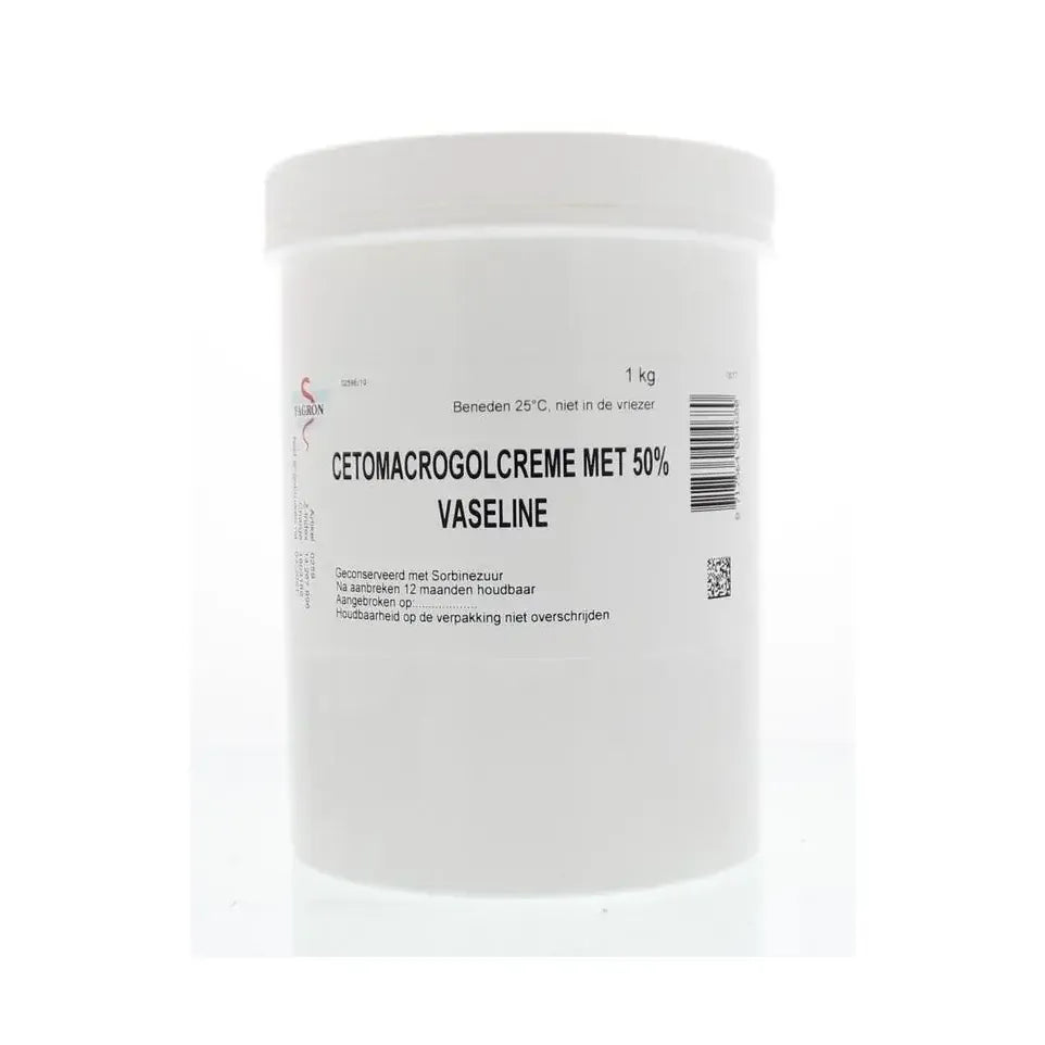 Fagron Cetomacrogol creme 50% vaseline 1 kg