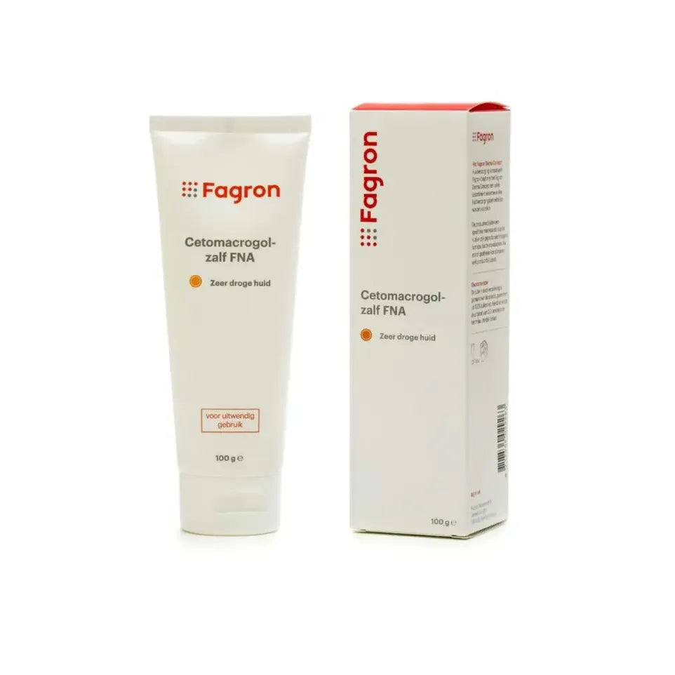 Fagron Cetomacrogol zalf FNA doos en bijsluiter 100 gram