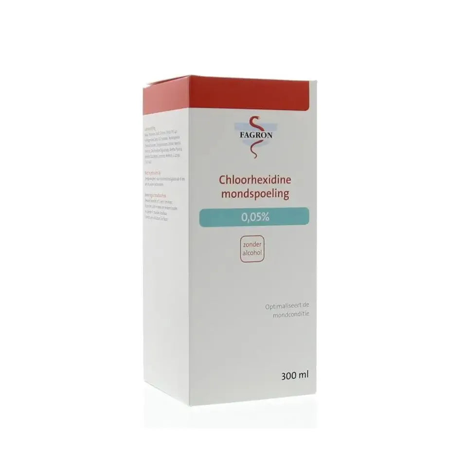 Fagron Chloorhexidine mondspoeling 0.05% 300 ml