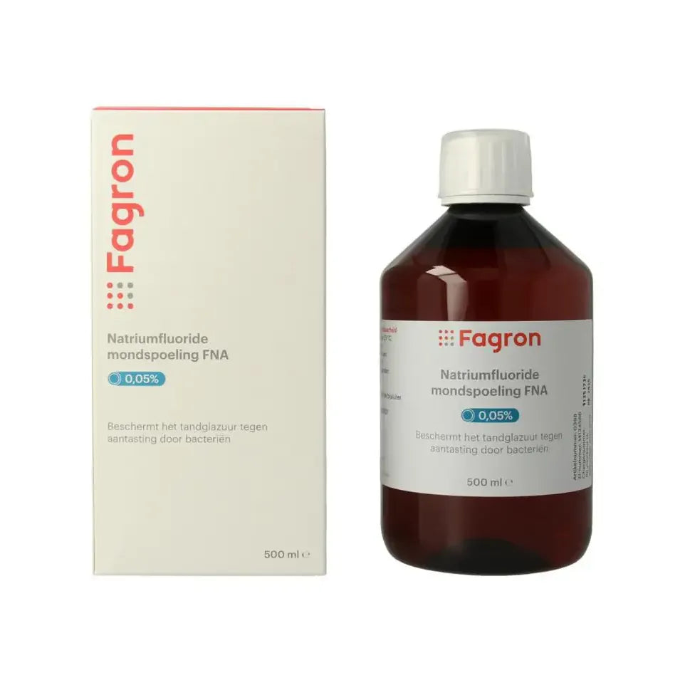 Fagron Natriumfluoride mondspoeling 0.05% 500 ml
