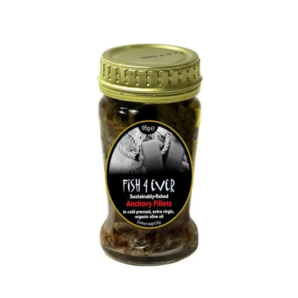 Fish 4 Ever Ansjovisfilet in olijfolie 95 gram