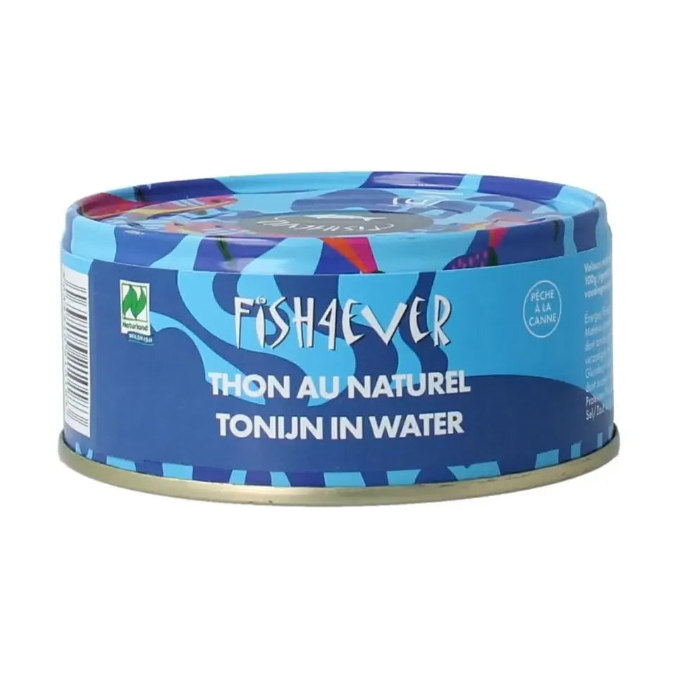 Fish 4 Ever Tonijnstukken in water 160 gram