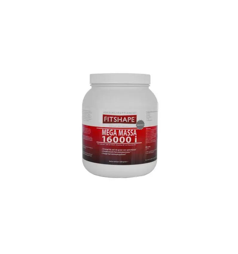 Fitshape Mega 16000 I banaan 2500 gram