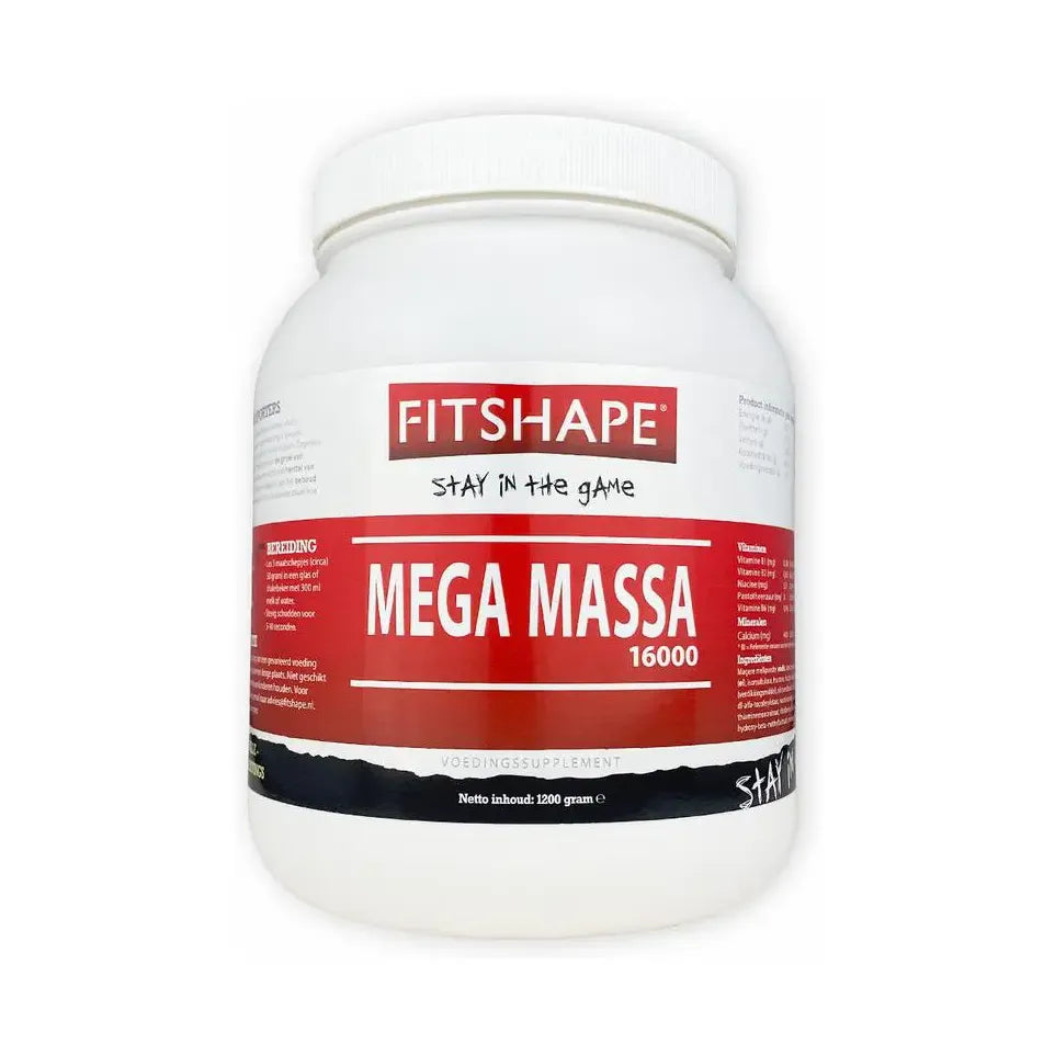 Fitshape Mega 16000 I chocolade 1200 gram