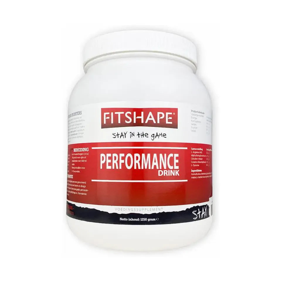Fitshape Performance drink 1250 gram