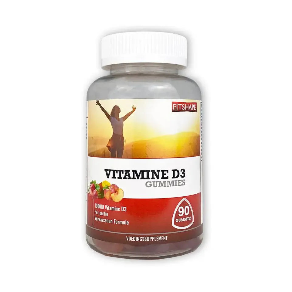 Fitshape Vitamine D3 90 gummies