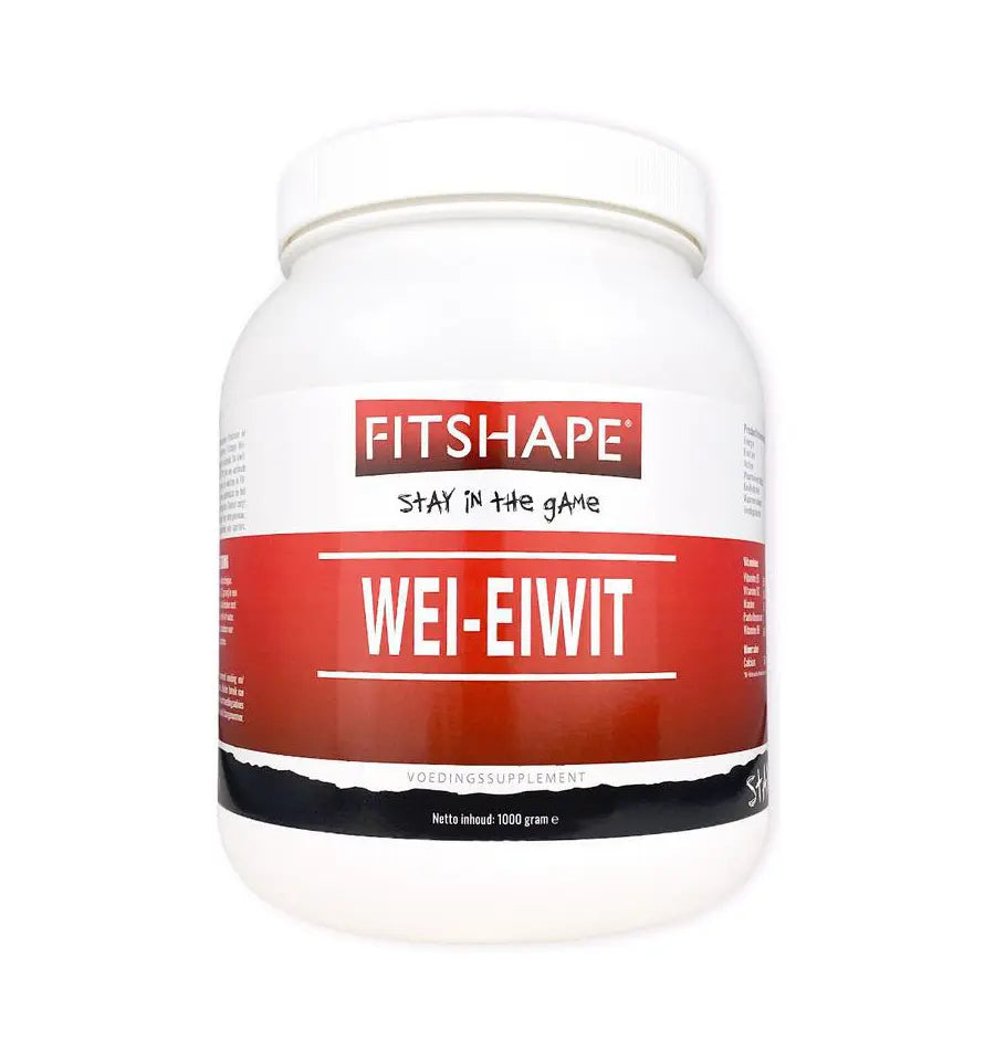 Fitshape Wei eiwit aardbei 1 kg