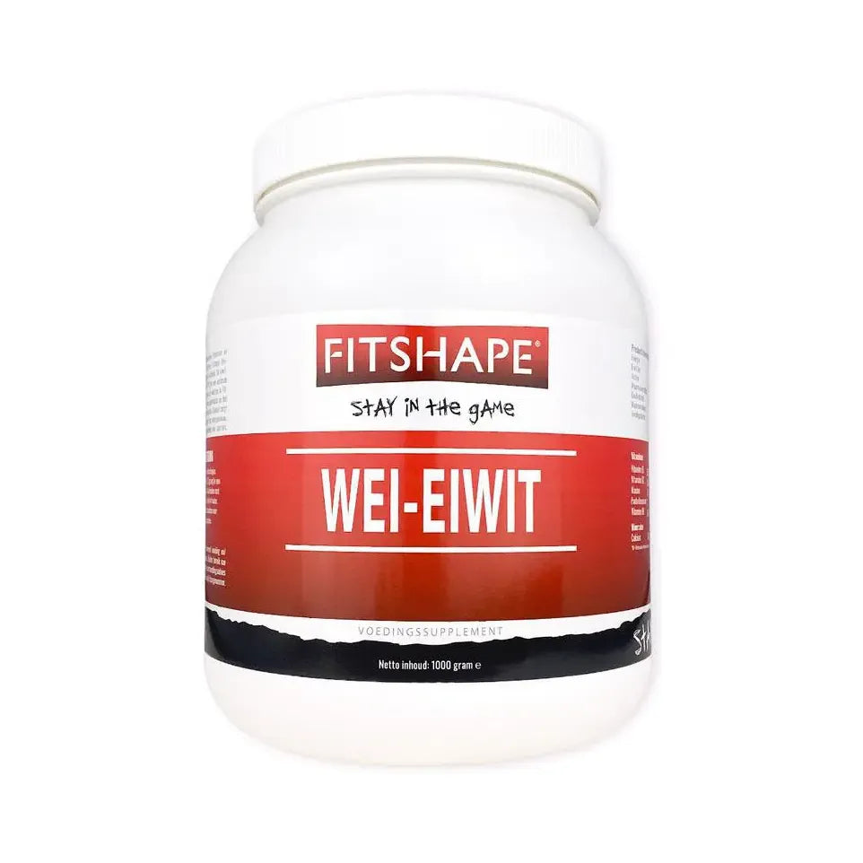 Fitshape Wei eiwit vanille 1 kg