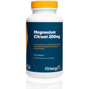 Fittergy Magnesiumcitraat 200 mg 90 tabletten