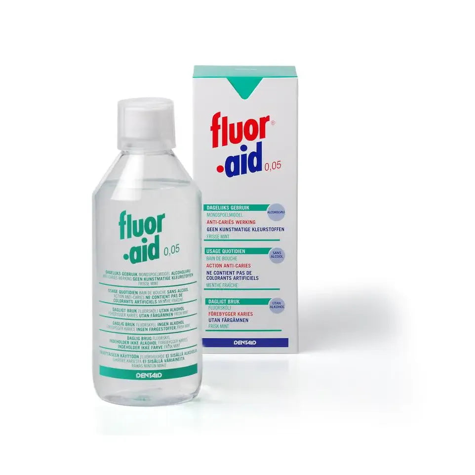 Fluor Aid Mondspoelmiddel 0.05 500 ml