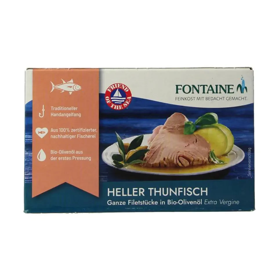 Fontaine Tonijnfilet in olijfolie 120 gram
