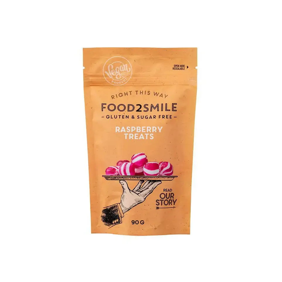 Food2Smile Raspberry treats 90 gram