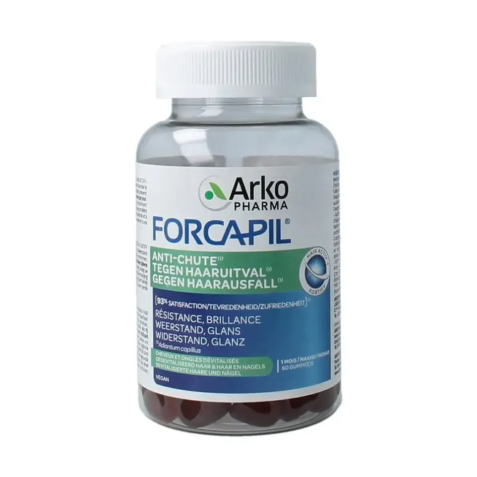 Forcapil tegen haaruitval 60 gummies