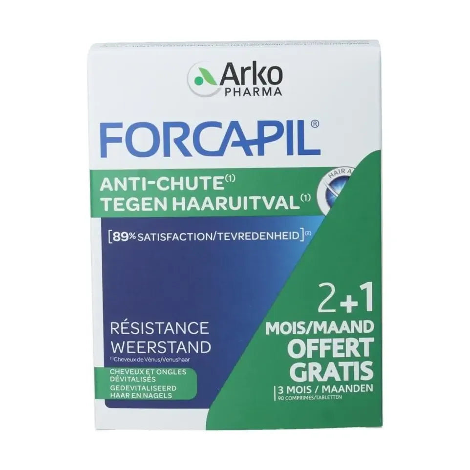 Forcapil Tegen haaruitval prom 90 tabletten