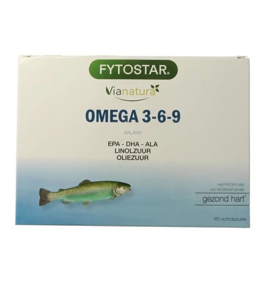 Fytostar Vianatura Omega 3-6-9 160 capsules