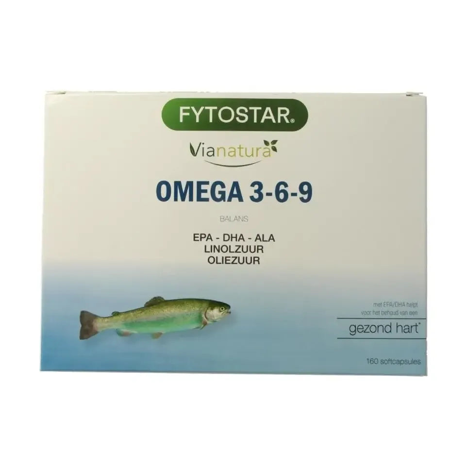 Fytostar Vianatura Omega 3-6-9 160 capsules