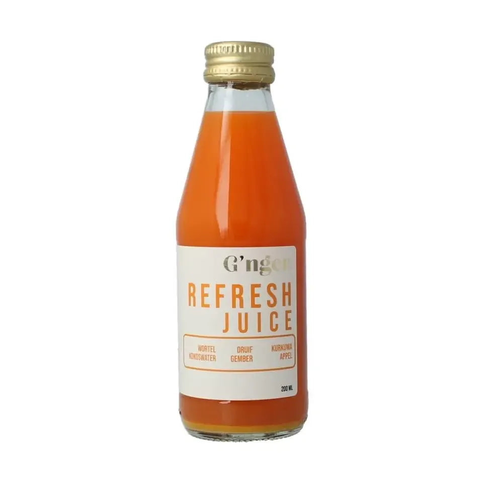 G'nger Refresh groentesap met 47% groenten 200 ml