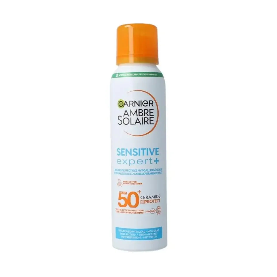 Garnier Ambre Solaire Sensitive spray dry mist SPF50+ 150 ml