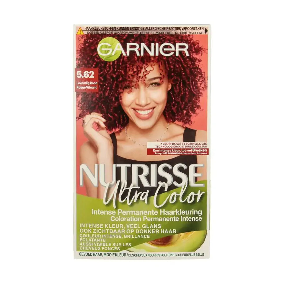 Garnier Nutrisse ultra color 5.62 levendig rood