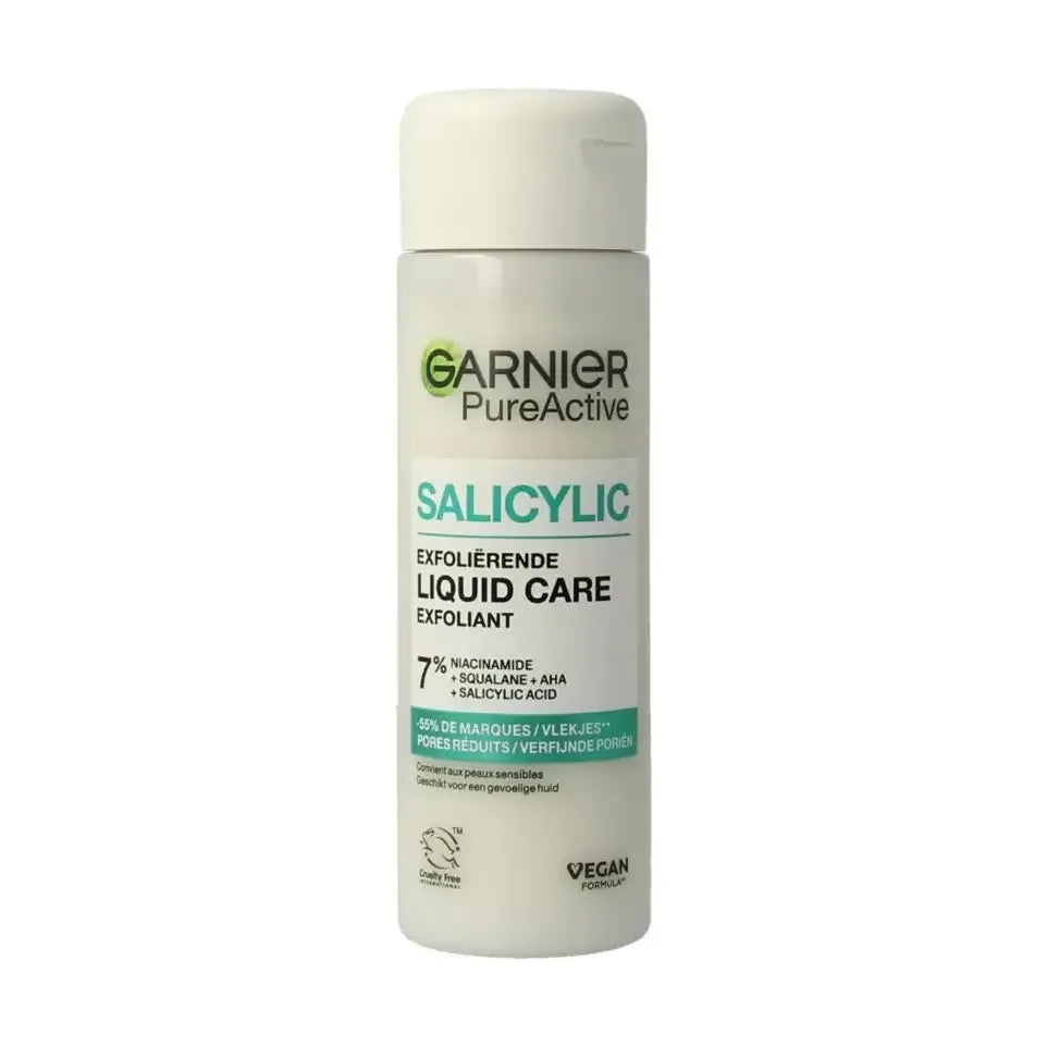 Garnier PureActive salicyic exfolierende liquid care 120 ml