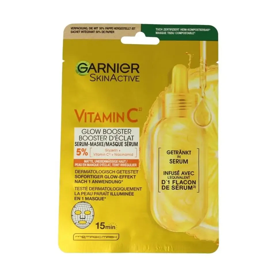 Garnier SkinActive vitamine C sheet mask 28 gram