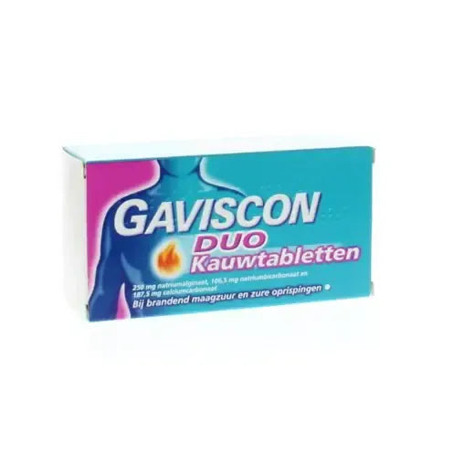 Gaviscon Duo tabletten 24 kauwtabletten