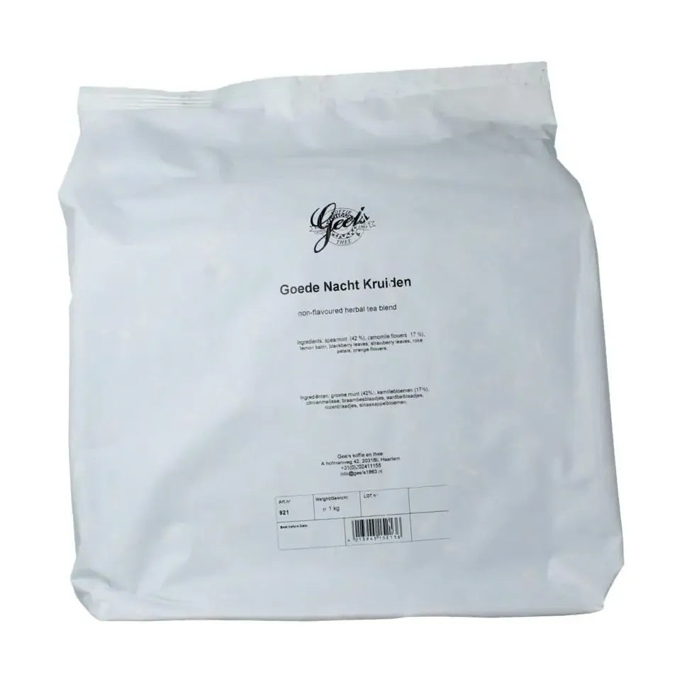 Geels koffie en thee Goede nacht thee 1 kg