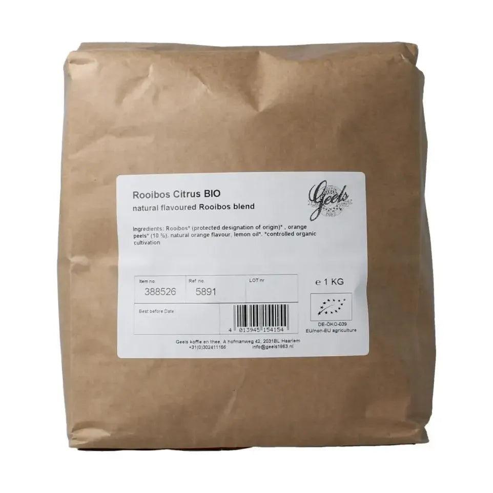 Geels koffie en thee Rooibos citrus 1 kg