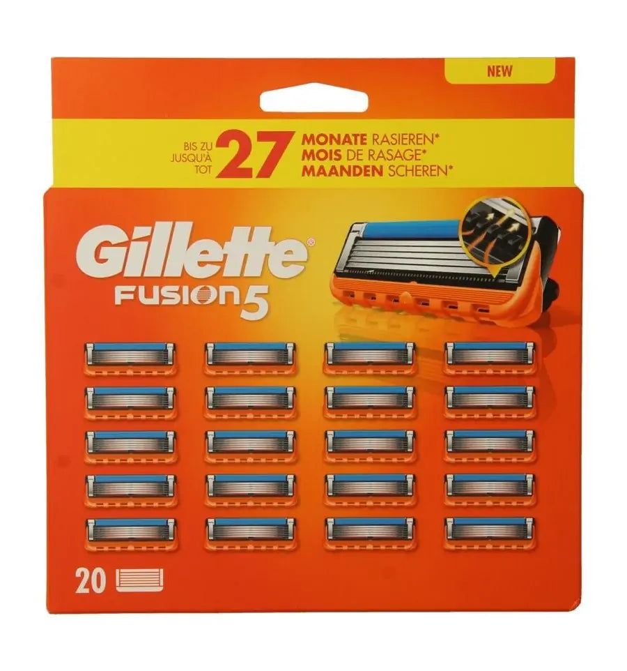 Gillette Fusion manual blades 20 stuks