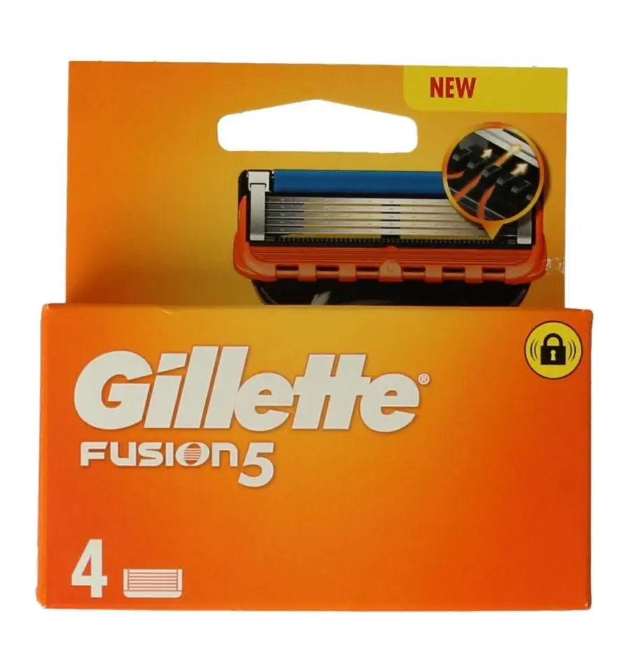 Gillette Fusion manual blades 4 stuks