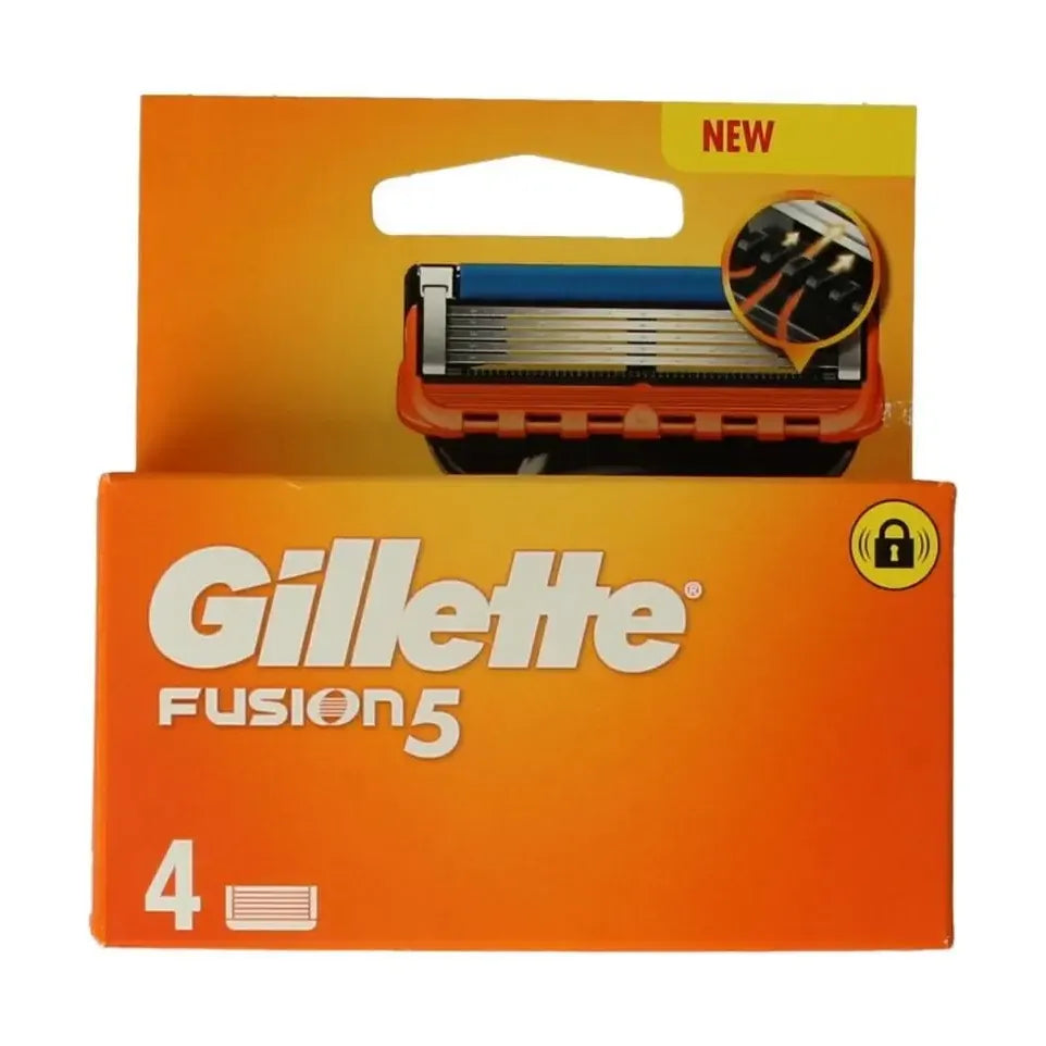 Gillette Fusion manual blades 4 stuks