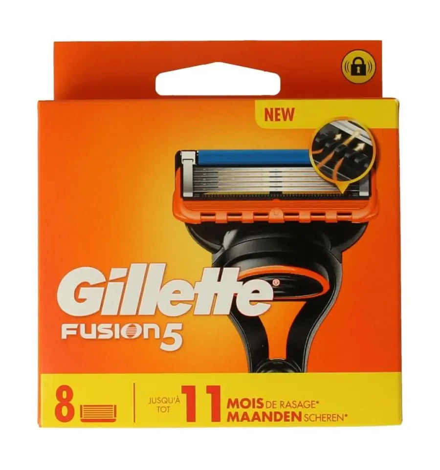 Gillette Fusion manual blades 8 stuks