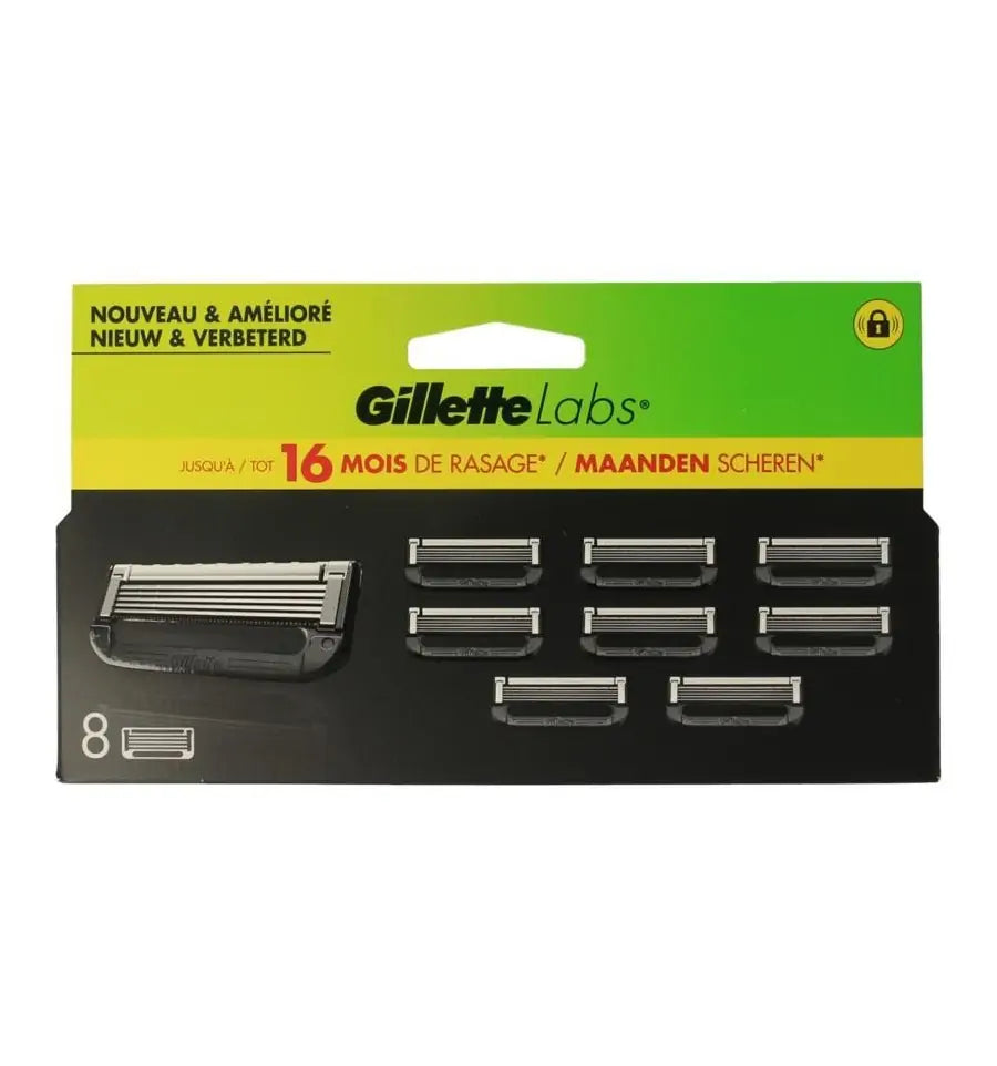 Gillette Labs blades 6 stuks