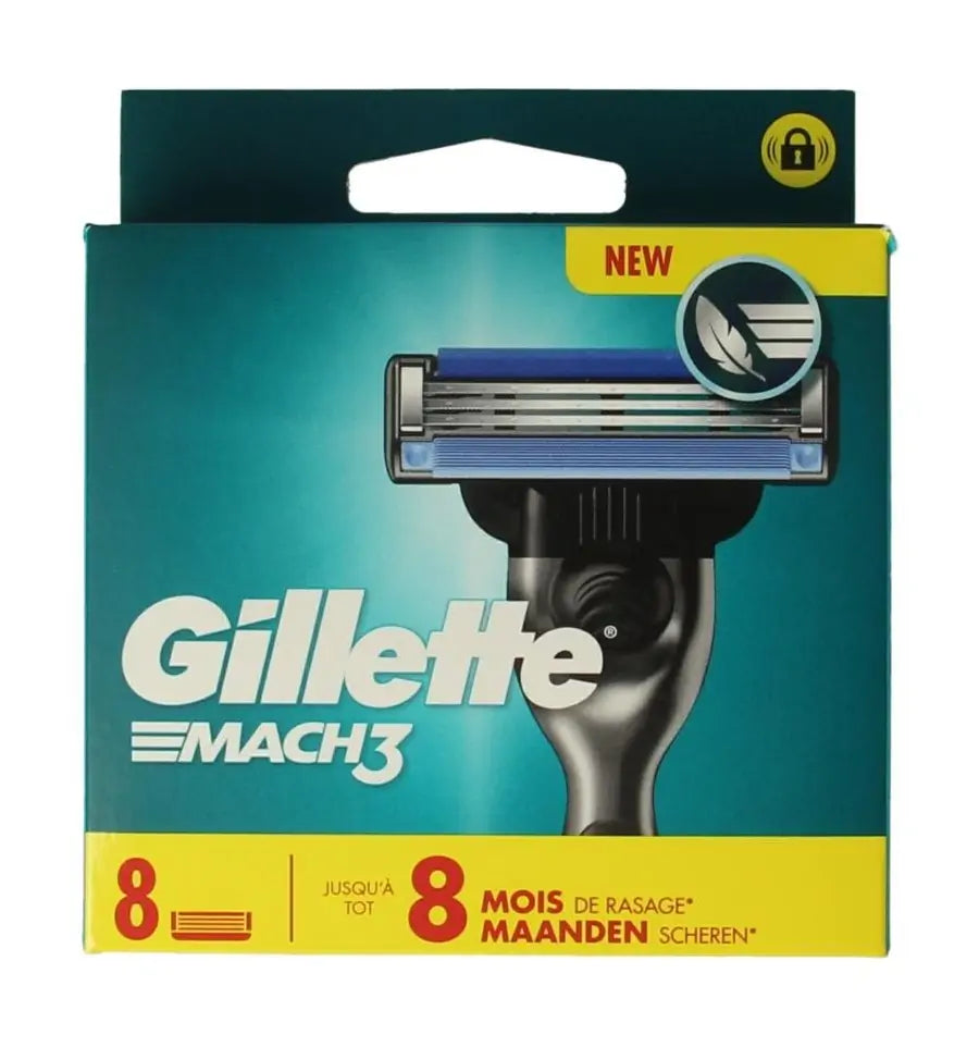 Gillette Mach3 blades 8 stuks